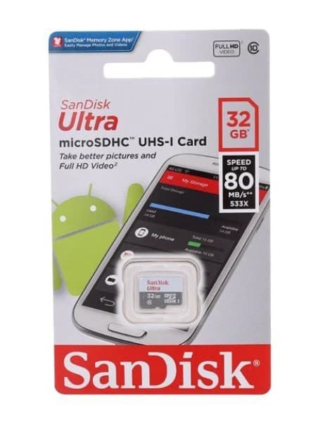 Thẻ nhớ sandisk 32GB 80mb/s